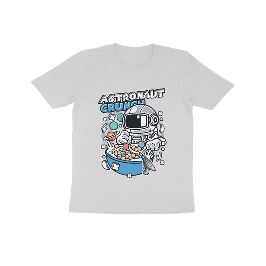 Kids' Half Sleeve Round Neck Tshirt – Blue Astronaut Crunch puraidoprints