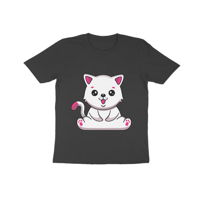 Kids' Half Sleeve Round Neck Tshirt – Cute Pet puraidoprints