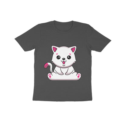 Kids' Half Sleeve Round Neck Tshirt – Cute Pet puraidoprints