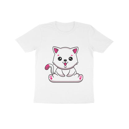 Kids' Half Sleeve Round Neck Tshirt – Cute Pet puraidoprints