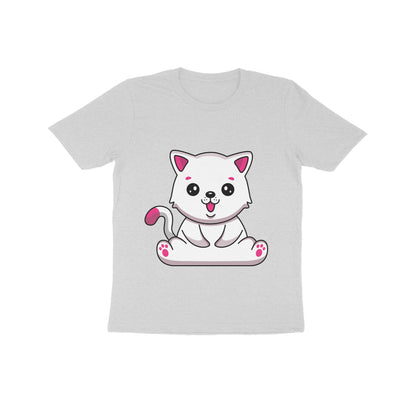 Kids' Half Sleeve Round Neck Tshirt – Cute Pet puraidoprints