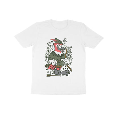 Kids' Half Sleeve Round Neck Tshirt – Green Bird Robinhood puraidoprints