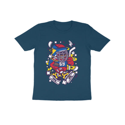 Kids' Half Sleeve Round Neck Tshirt – Hockey 2 puraidoprints