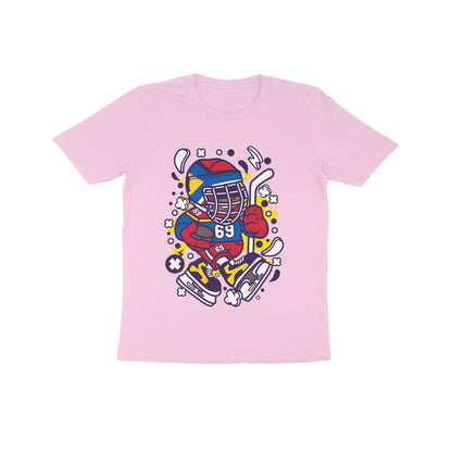 Kids' Half Sleeve Round Neck Tshirt – Hockey 2 puraidoprints