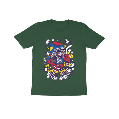 Kids' Half Sleeve Round Neck Tshirt – Hockey 2 puraidoprints