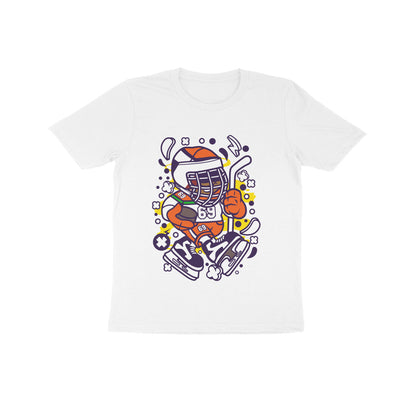 Kids' Half Sleeve Round Neck Tshirt – Hockey 3 puraidoprints