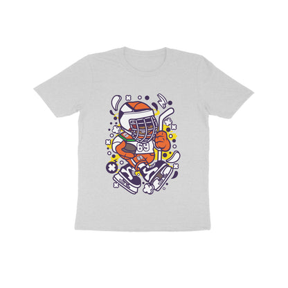 Kids' Half Sleeve Round Neck Tshirt – Hockey 3 puraidoprints