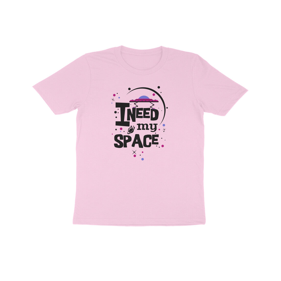 Kids' Half Sleeve Round Neck Tshirt – I need my Space 2 puraidoprints