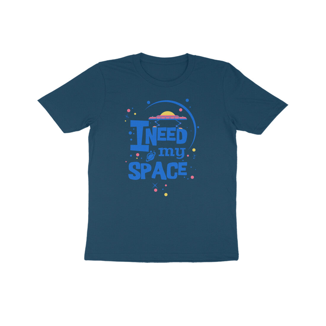 Kids' Half Sleeve Round Neck Tshirt – I need my Space 3 puraidoprints