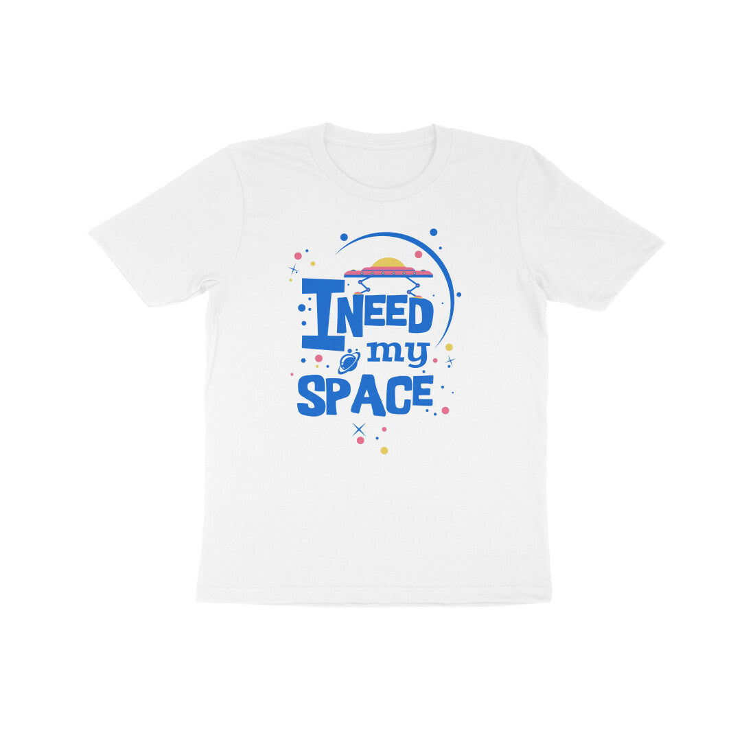 Kids' Half Sleeve Round Neck Tshirt – I need my Space 3 puraidoprints