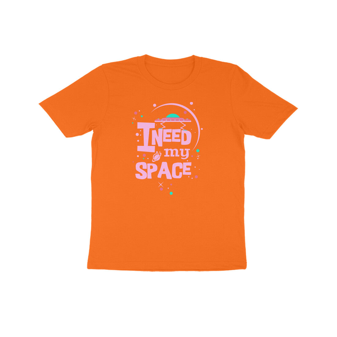 Kids' Half Sleeve Round Neck Tshirt – I need my Space 4 puraidoprints