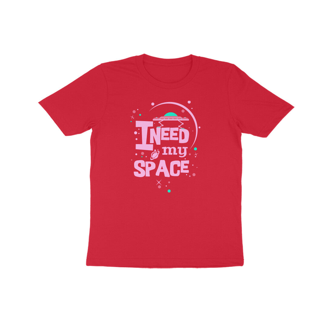 Kids' Half Sleeve Round Neck Tshirt – I need my Space 4 puraidoprints
