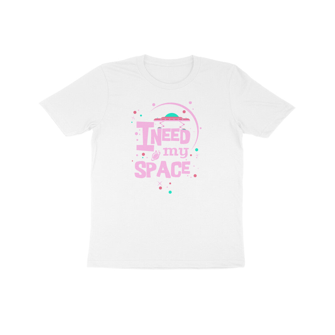 Kids' Half Sleeve Round Neck Tshirt – I need my Space 4 puraidoprints