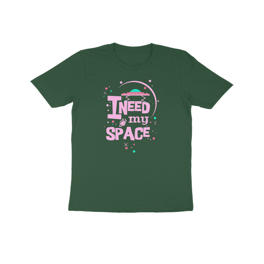 Kids' Half Sleeve Round Neck Tshirt – I need my Space 4 puraidoprints
