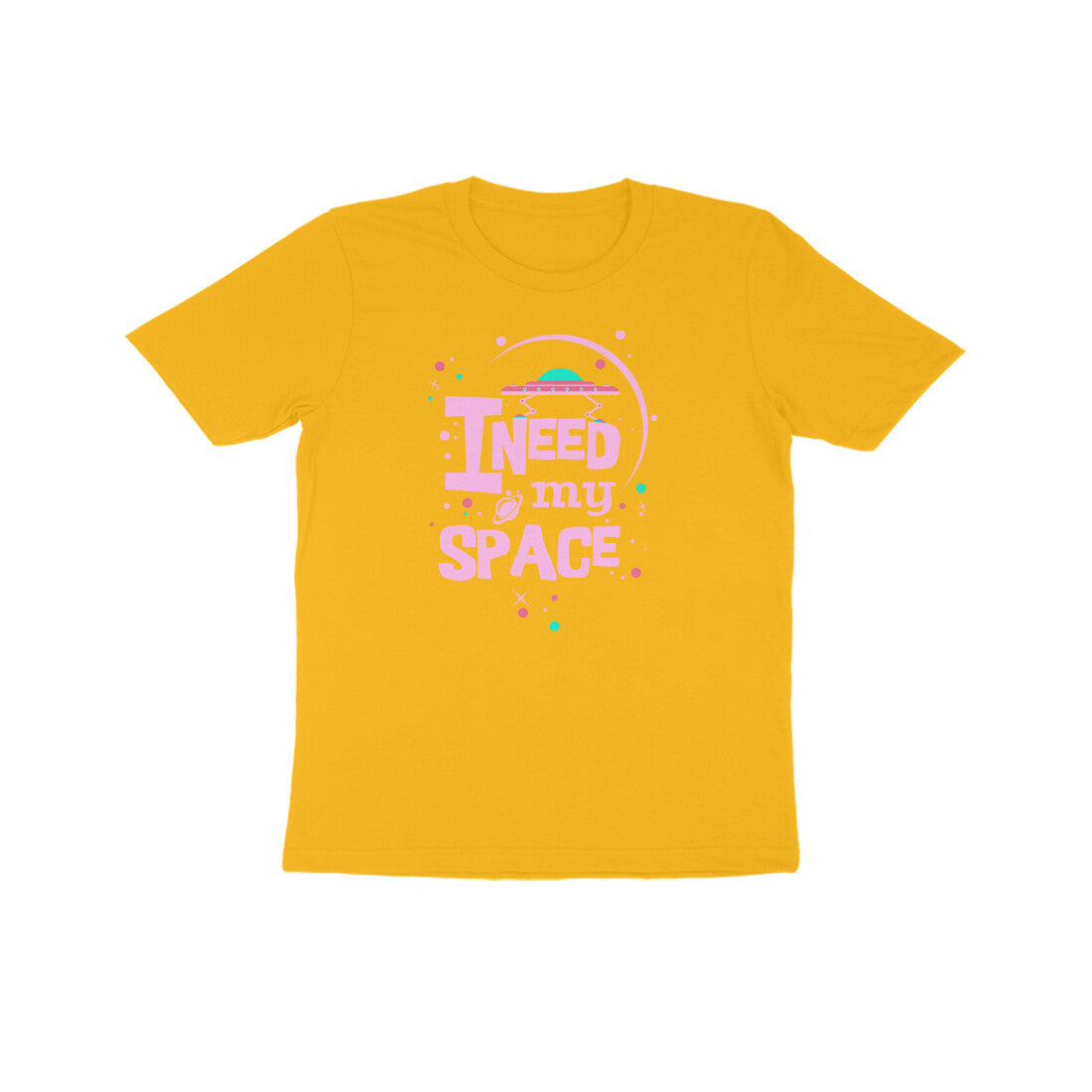 Kids' Half Sleeve Round Neck Tshirt – I need my Space 4 puraidoprints
