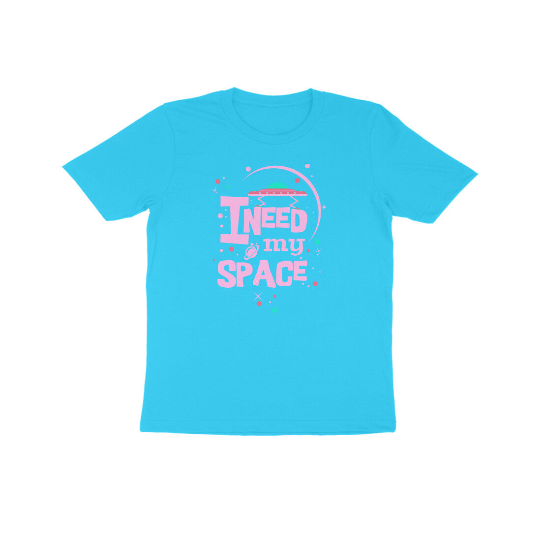 Kids' Half Sleeve Round Neck Tshirt – I need my Space 4 puraidoprints