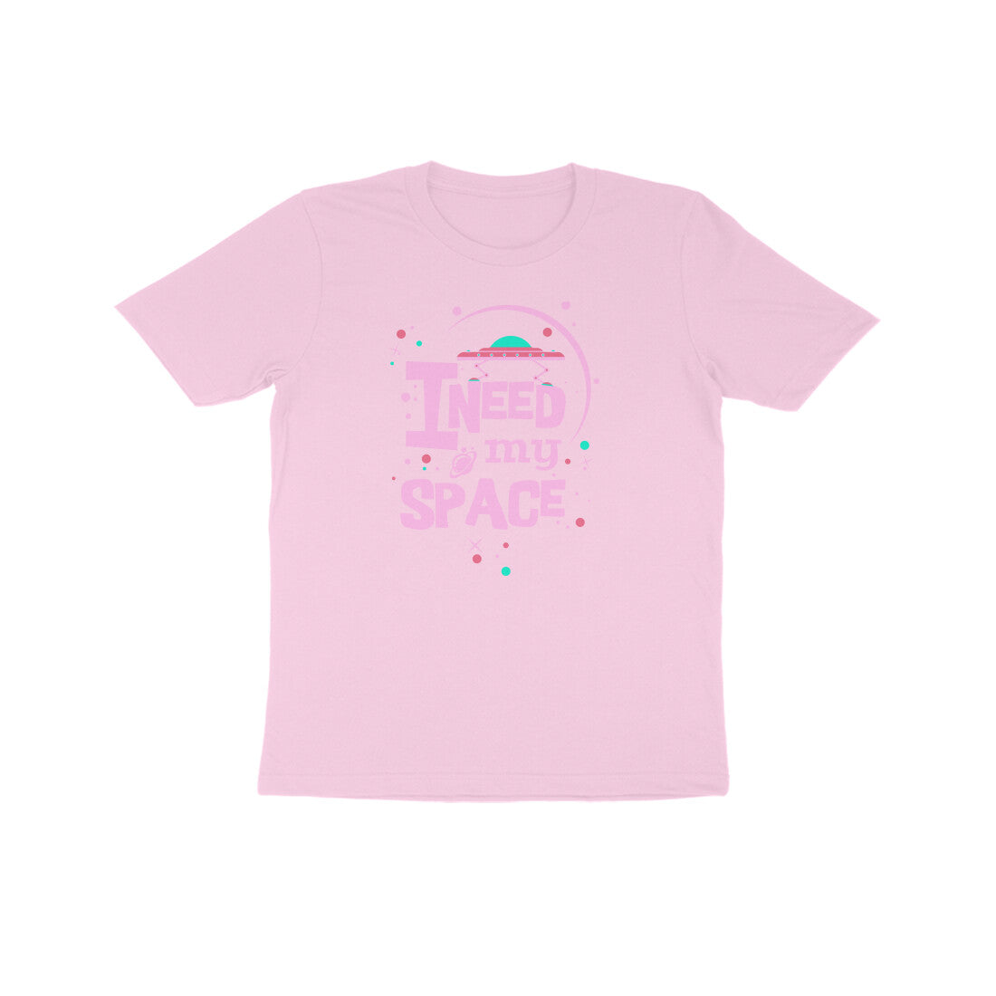 Kids' Half Sleeve Round Neck Tshirt – I need my Space 4 puraidoprints