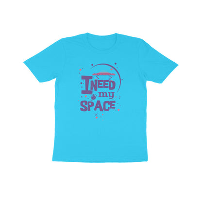 Kids' Half Sleeve Round Neck Tshirt – I need my Space puraidoprints