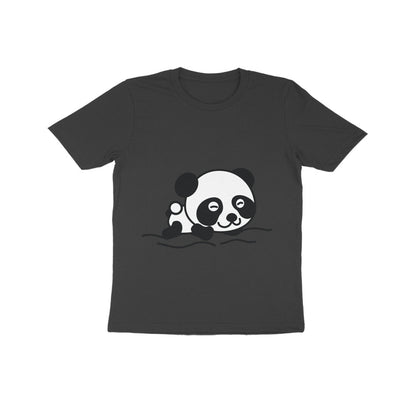 Kids' Half Sleeve Round Neck Tshirt – Sleeping Panda puraidoprints