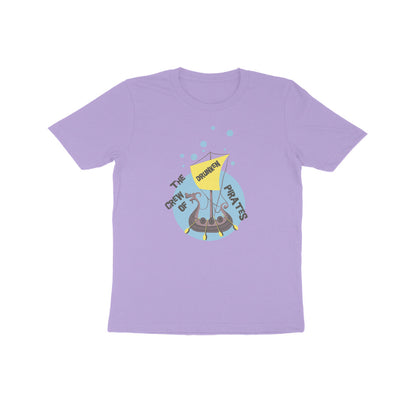 Kids' Half Sleeve Round Neck Tshirt – The crew of Drunken Pirates 2 puraidoprints