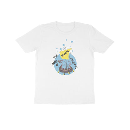 Kids' Half Sleeve Round Neck Tshirt – The crew of Drunken Pirates 2 puraidoprints