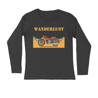 Men's Long Sleeve T-shirt - Wanderlust puraidoprints