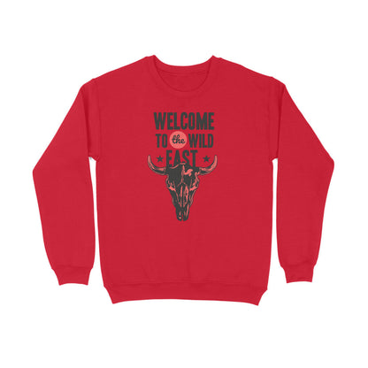 Men's Long Sleeve T-shirt - Welcome to the Wild East puraidoprints