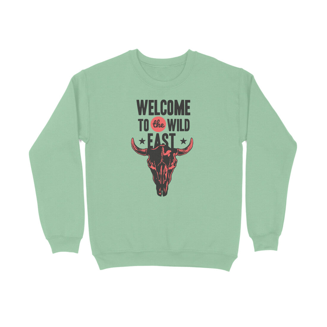 Men's Long Sleeve T-shirt - Welcome to the Wild East puraidoprints