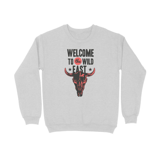 Men's Long Sleeve T-shirt - Welcome to the Wild East puraidoprints