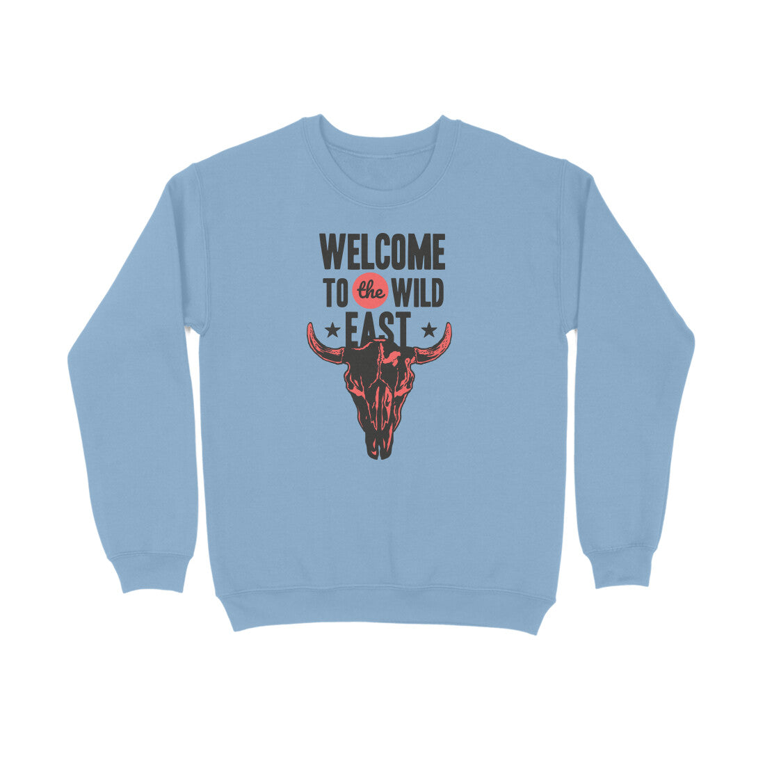 Men's Long Sleeve T-shirt - Welcome to the Wild East puraidoprints