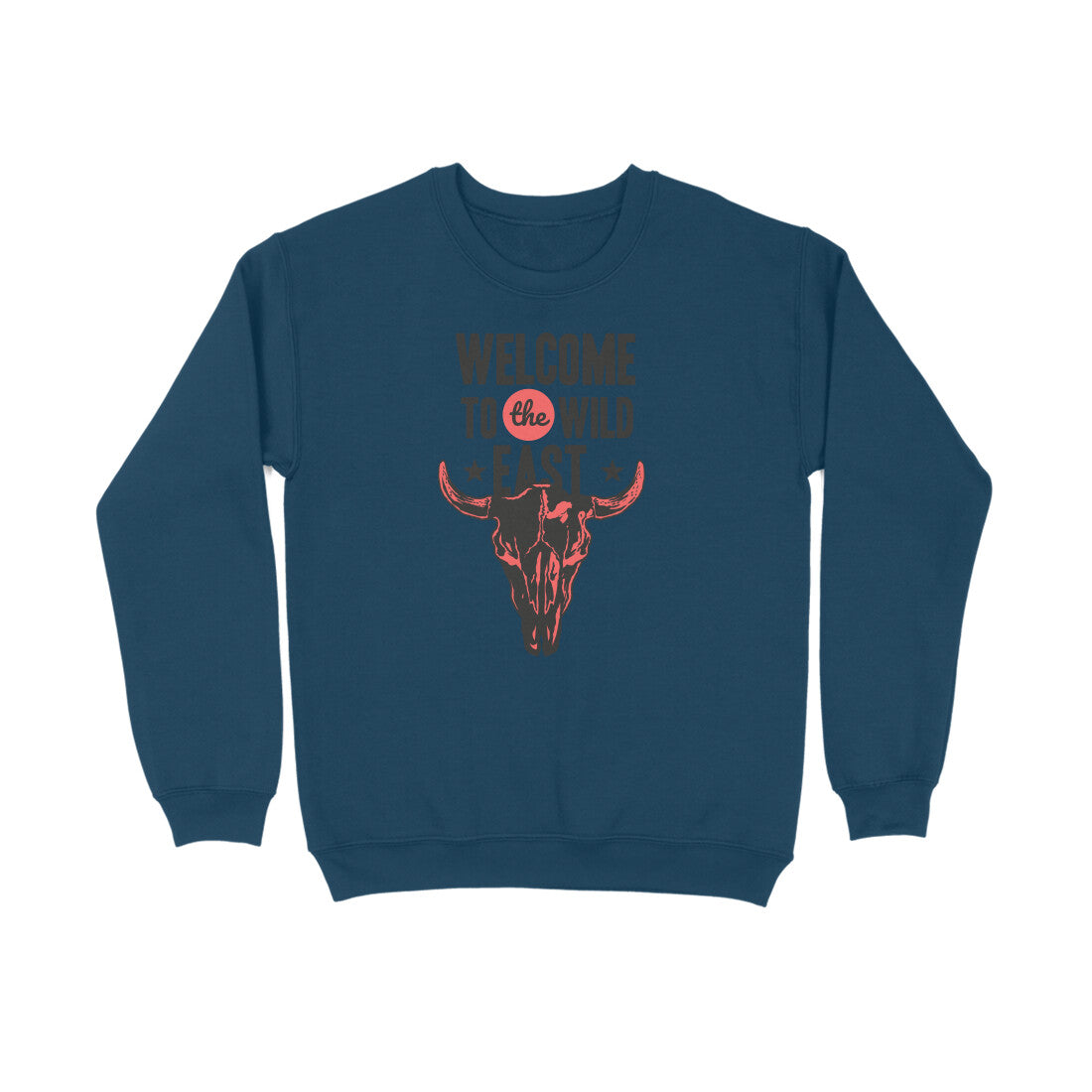 Men's Long Sleeve T-shirt - Welcome to the Wild East puraidoprints