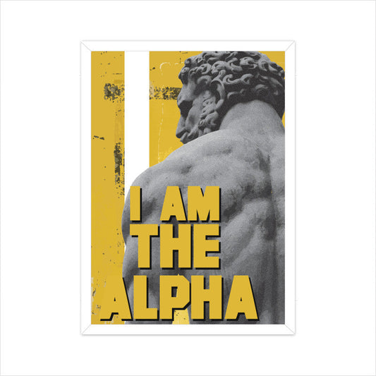 Poster- Framed - Unframed- I am Alpha puraidoprints