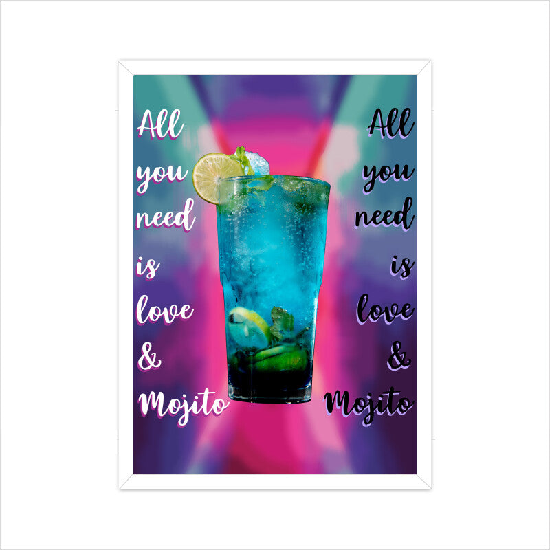 Poster- Framed - Unframed – Love & Mojito puraidoprints
