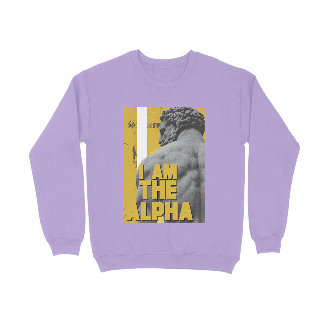 Sweatshirt  – I am Alpha puraidoprints