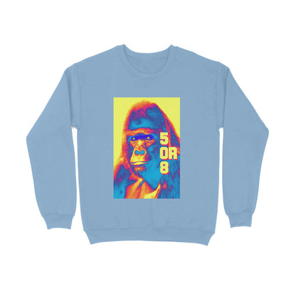 Sweatshirts - Gorilla -Front Print puraidoprints