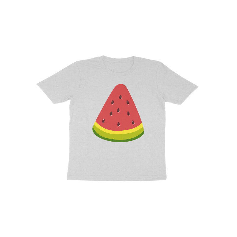 Toddler Half Sleeve Round Neck T-shirt - Watermelon puraidoprints