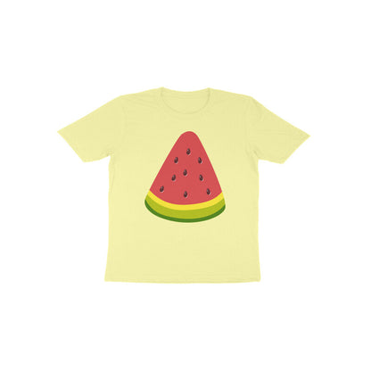 Toddler Half Sleeve Round Neck T-shirt - Watermelon puraidoprints