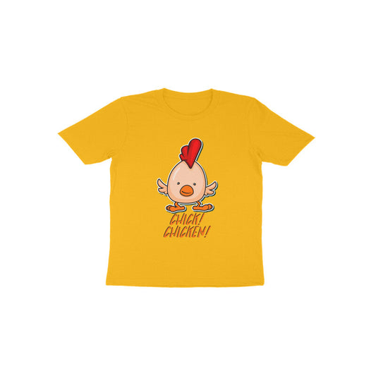 Toddler Half Sleeve Round Neck Tshirt –  Chick Chicken puraidoprints