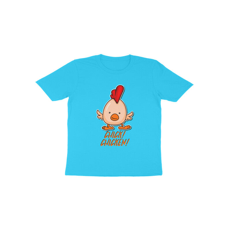 Toddler Half Sleeve Round Neck Tshirt –  Chick Chicken puraidoprints
