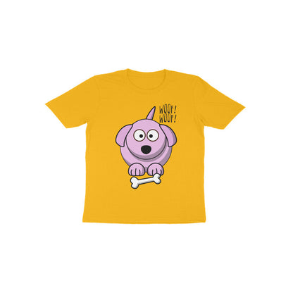 Toddler Half Sleeve Round Neck Tshirt – Doggy Bone puraidoprints