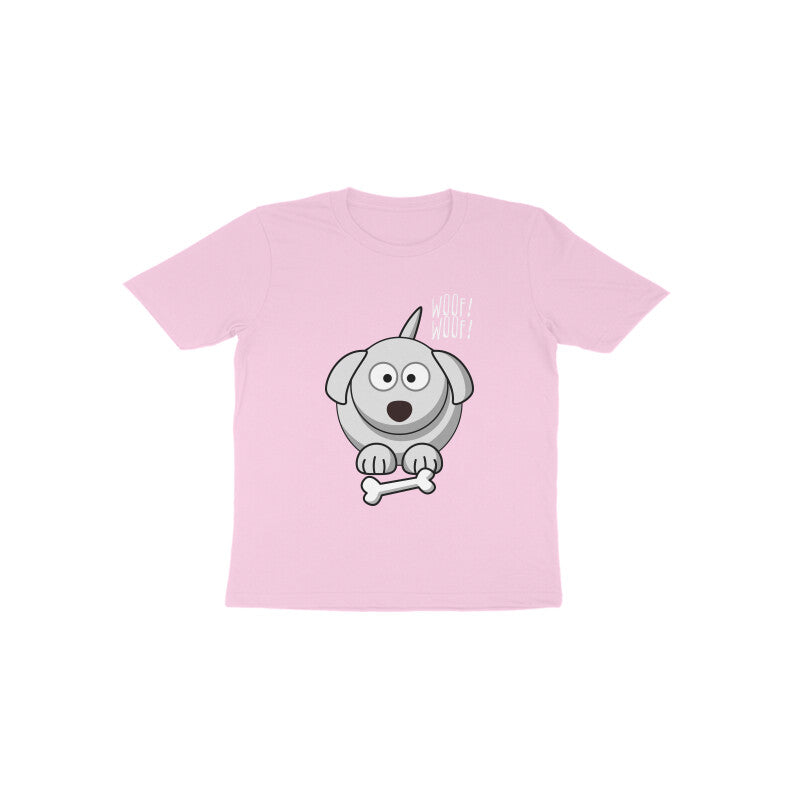 Toddler Half Sleeve Round Neck Tshirt – Doggy Bone puraidoprints