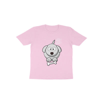 Toddler Half Sleeve Round Neck Tshirt – Doggy Bone puraidoprints