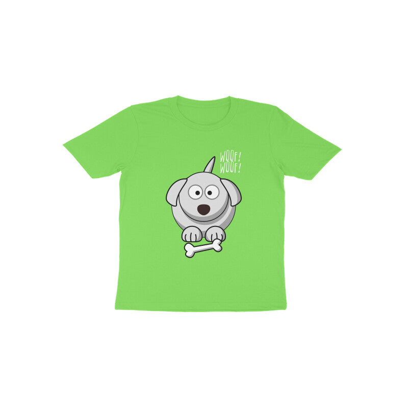 Toddler Half Sleeve Round Neck Tshirt – Doggy Bone puraidoprints