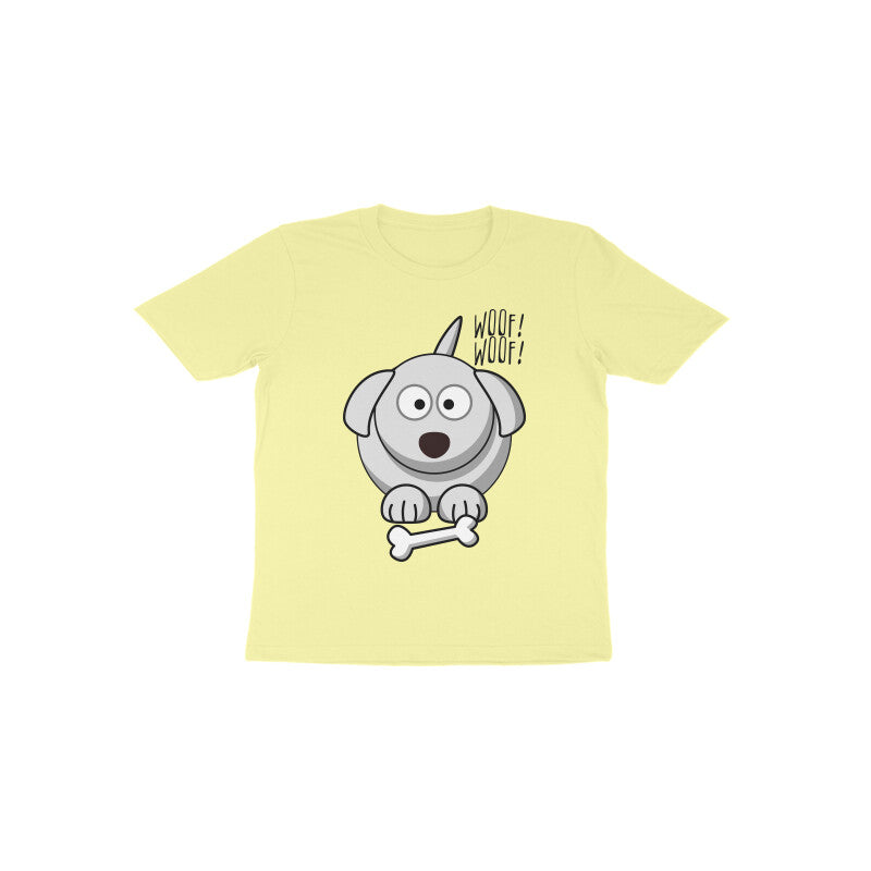 Toddler Half Sleeve Round Neck Tshirt – Doggy Bone puraidoprints