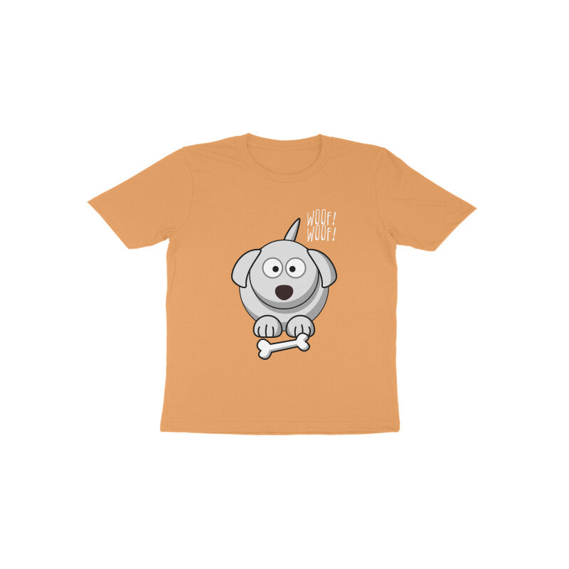 Toddler Half Sleeve Round Neck Tshirt – Doggy Bone puraidoprints