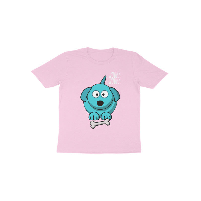 Toddler Half Sleeve Round Neck Tshirt – Doggy Bone puraidoprints