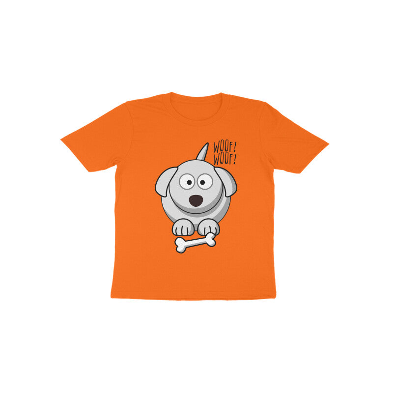 Toddler Half Sleeve Round Neck Tshirt – Doggy Bone puraidoprints