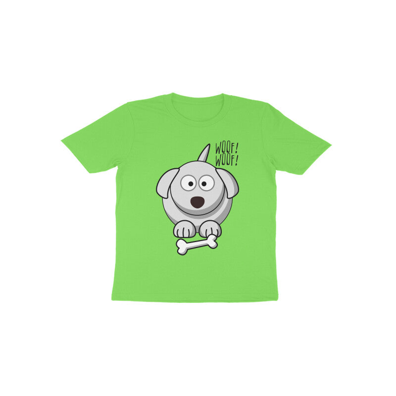 Toddler Half Sleeve Round Neck Tshirt – Doggy Bone puraidoprints