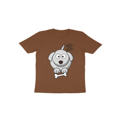 Toddler Half Sleeve Round Neck Tshirt – Doggy Bone puraidoprints