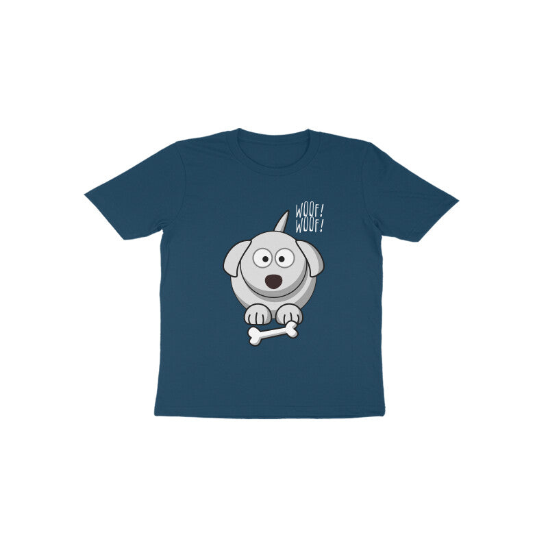 Toddler Half Sleeve Round Neck Tshirt – Doggy Bone puraidoprints